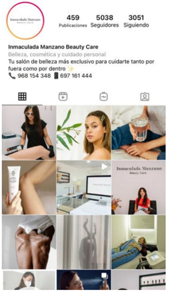 Inmaculada Manzano Beauty Care