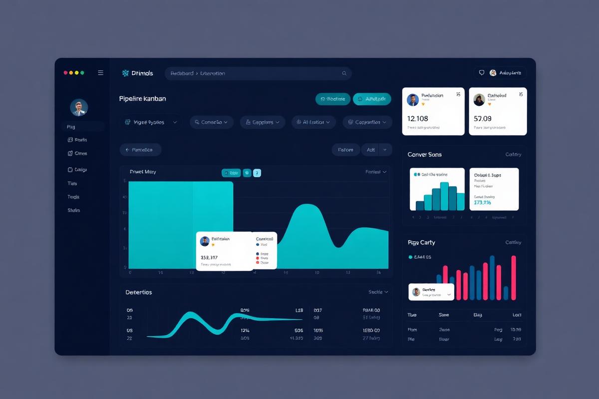 CRM Sales Dashboard — CRM Project